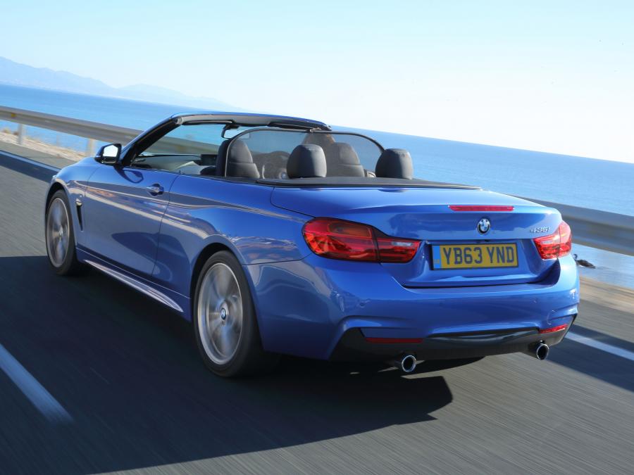  BMW 435i Convertible M Sport Package 2014 года  (UK) (фото 5 из 12)